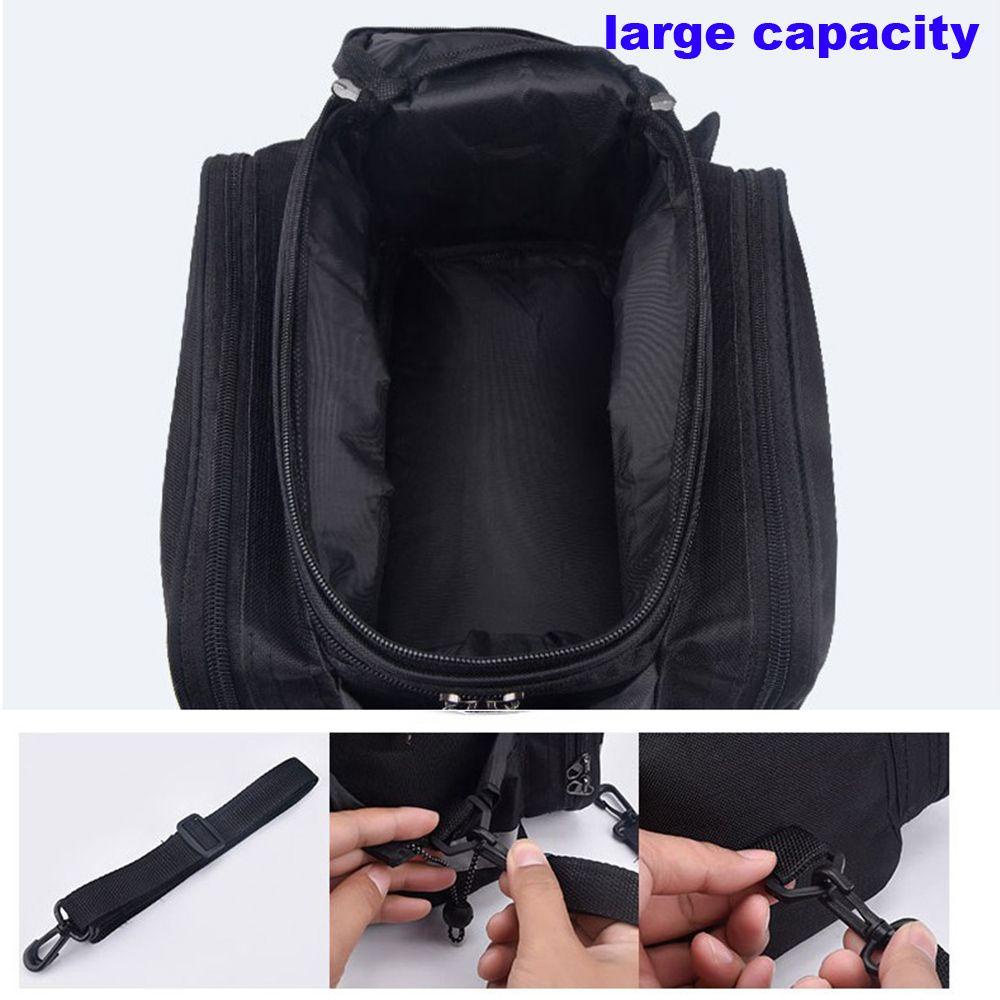 Túi Đựng Đồ Dùng Gắn Yên Xe Đạp Cỡ Lớn Màu Đen Chống Thấm Nước Tiện Dụng