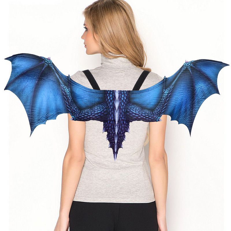 Cánh rồng hóa trang lễ hội Halloween không dệt dành cho người lớn