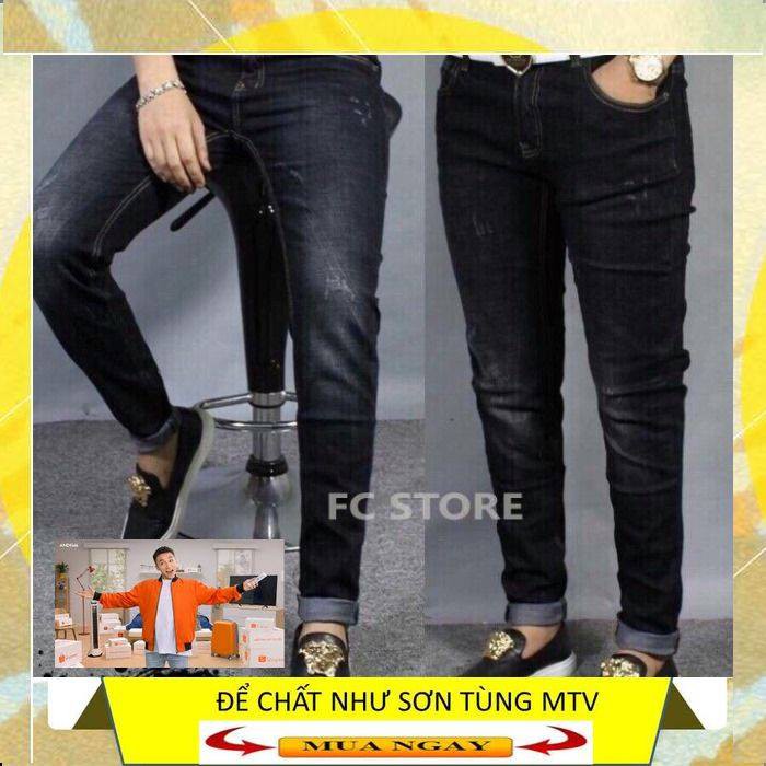 Quần Bò Nam Cao Cấp Hà Nội Chuẩn Soái Ca, quần bò nam dành cho người gầy