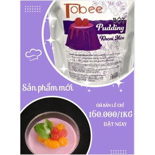 Bột Pudding TOBEE (1 Kg) Bột làm Bánh Plan (Trứng, Khoai Môn, Socola, Dâu)