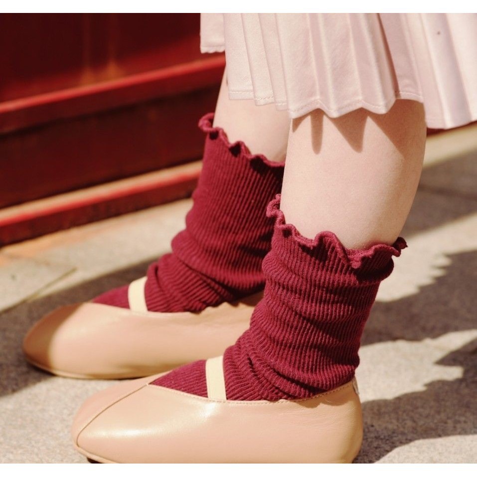 Vớ cotton dài dành cho bé gái