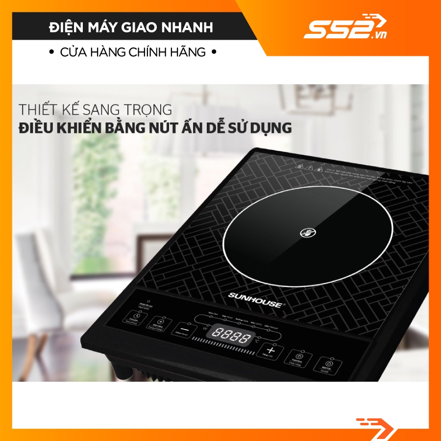 Bếp Hồng Ngoại Đơn Sunhouse SHD6011 - Bảo Hành Chính Hãng