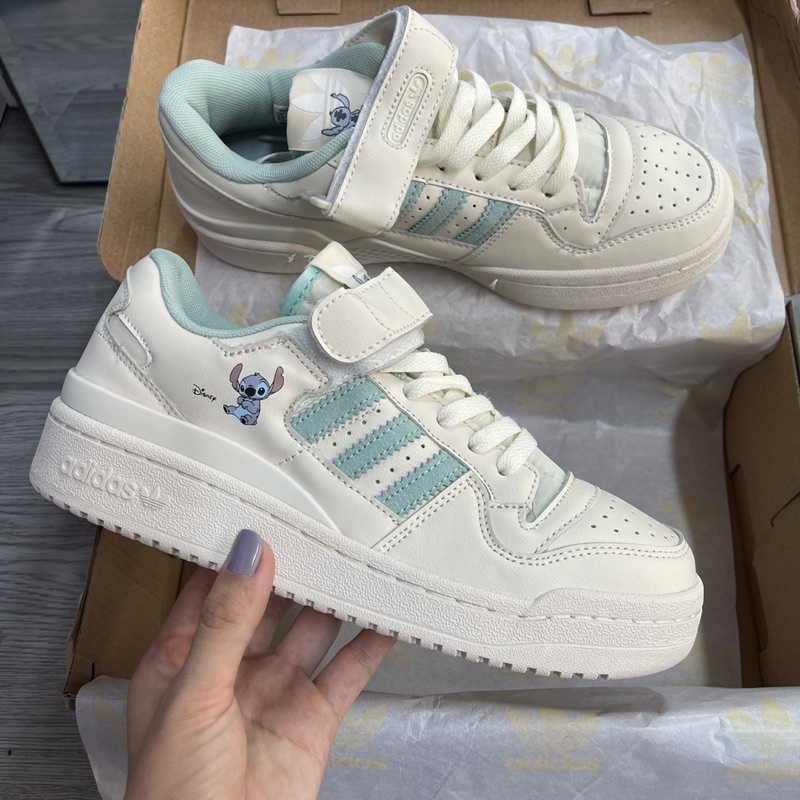 Giày thể thao Das Stitch Hồng kem, Das Stitch xanh kem, Sò  cao cấp ảnh thật tự chụp +freeship