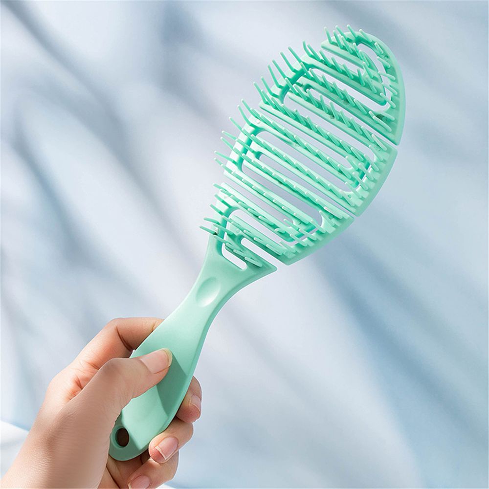 Lược chải tóc mát xa da đầu chống tĩnh điện thiết kế nhỏ gọn độc đáo tiện dụng