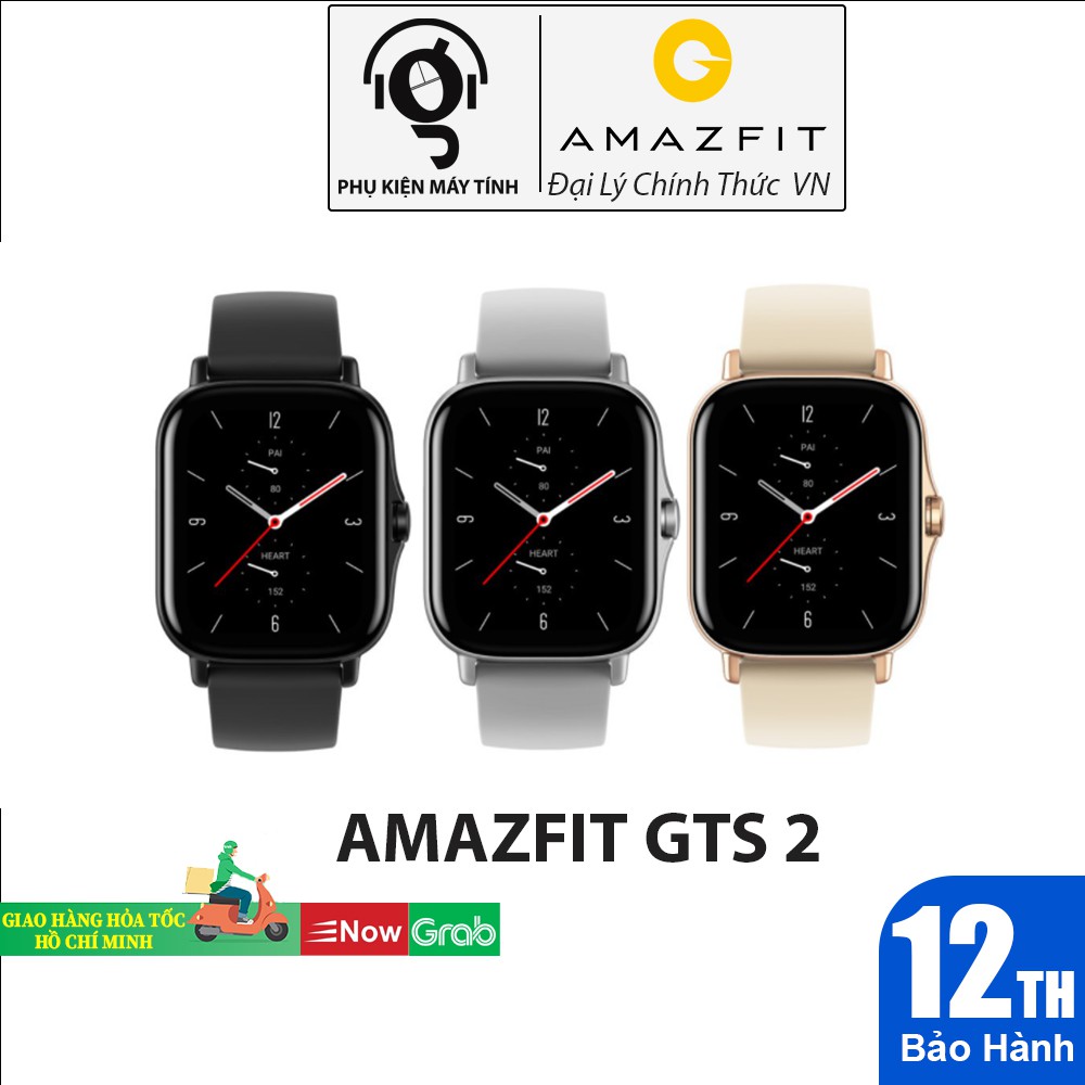 Đồng hồ thông minh Amazfit GTS 2 Có nghe gọi - Bảo hành chính hãng Việt Nam 12 Tháng