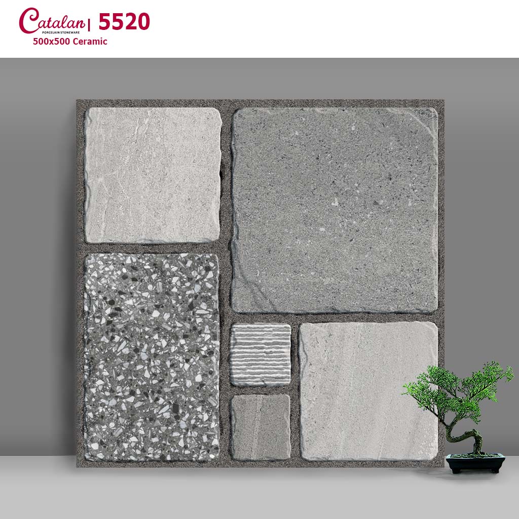 Gạch lát sân vườn cao cấp Catalan 5520