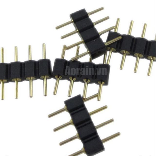 Sét 5 đầu nói 4 chân ghim cho dây led 7 màu RGB cho led 5050.3528