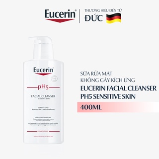 Sữa Rửa Mặt Eucerin Dịu Nhẹ Cho Da Nhạy Cảm Facial Cleanser PH5 Sensitive Skin
