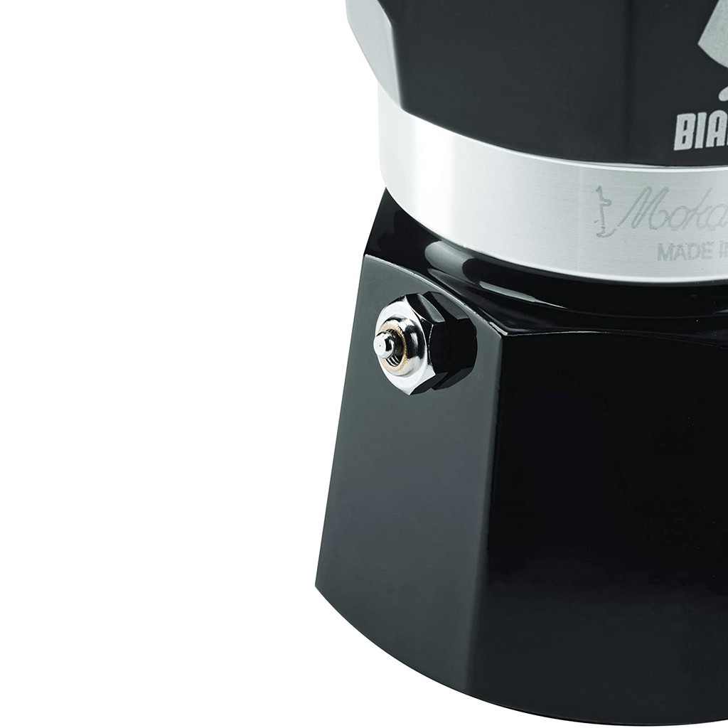 [Chính hãng] Ấm pha cà phê Moka express màu đen - Bialetti