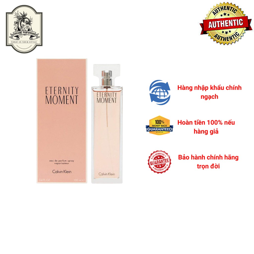 [Nhập Khẩu Chính Ngạch] Nước Hoa Nữ Nhập Khẩu Chính Hãng Calvin Klein Eternity Moment EDP 100ml