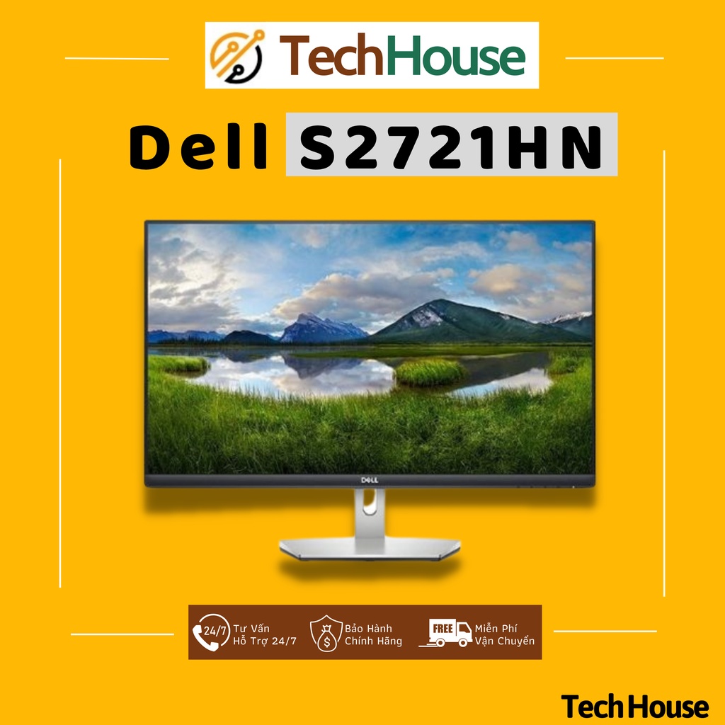 Màn hình máy tính Dell S2721HN 27 inch FHD IPS 75Hz - Bảo Hành 36T | Tech House Official | WebRaoVat - webraovat.net.vn