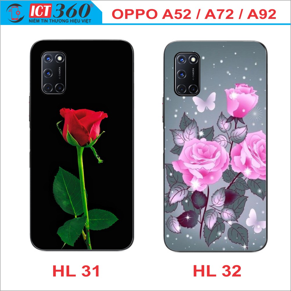 Ốp Lưng Kính Nano OPPO A52 A72 A92  - in theo Yêu Cầu