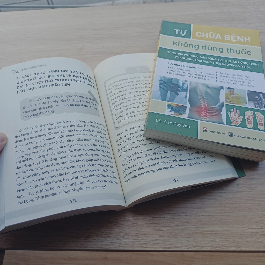 Sách - Tự chữa bệnh không dùng thuốc - DS Đào Duy Văn