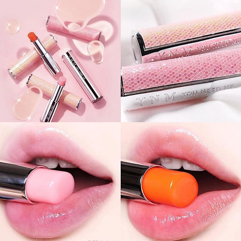 [Cam Kết Hàng Auth]Son Dưỡng Mềm Môi, Hết Thâm, Đổi Màu YNM RAINBOW HONEY LIP BALM Chính Hãng