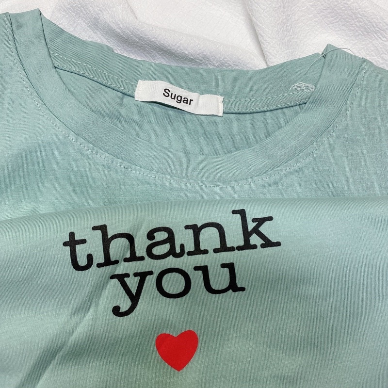Áo Thun Form Rộng Hàng Quảng Châu Thank You Hb101