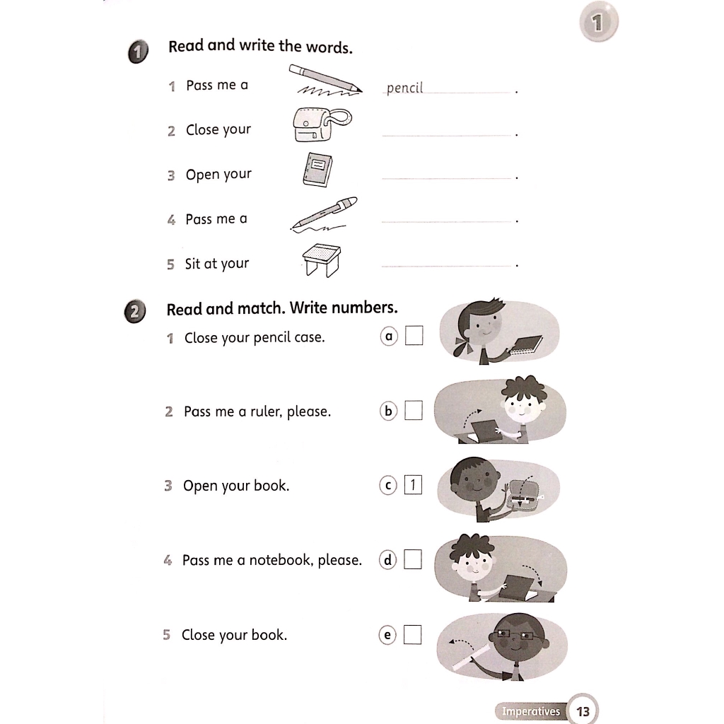 Sách - Super Minds 1 - Workbook