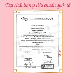 (MIỄN PHÍ ĐỔI CỐC) CỐC NGUYỆT SAN OVACUP