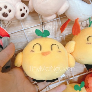 Móc khoá gà bông