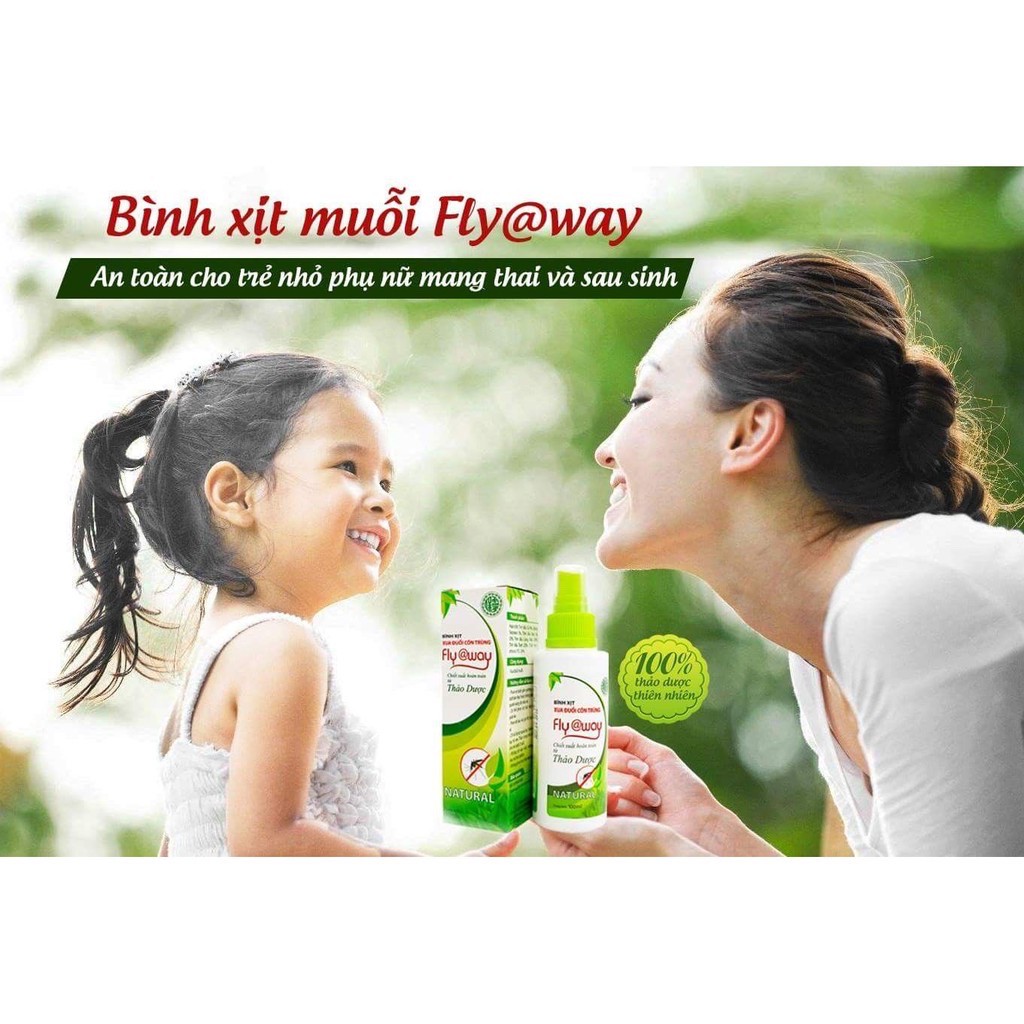 BÌNH XỊT XUA ĐUỔI CÔN TRÙNG FLY@WAY