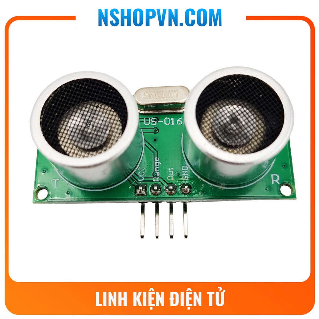 Cảm Biến Siêu Âm US-016 đo khoảng cách 2-300cm dùng cho Arduino và các vi điều khiển khác
