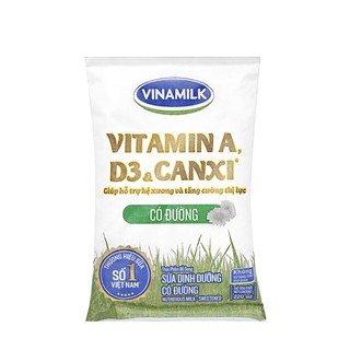 1 TÚI SỮA TƯƠI CÓ ĐƯỜNG VINAMILK 220ML