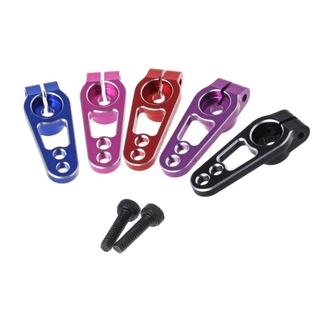 Nhôm 25T Servo Horn Arms 25 răng Spline M3 Kẹp chỉ đạo cho Futaba Savox Power HD Motors Sakura D4 RC Drift Car Parts