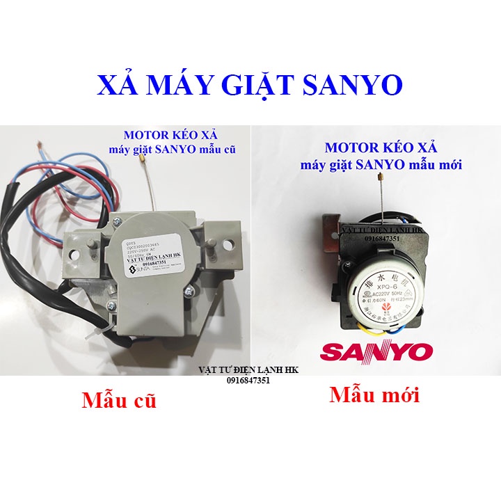 Van xả máy giặt Sanyo - Motor kéo xả MG sunta