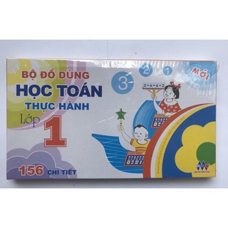 Bộ đồ dùng học toán lớp 1 của bé.
