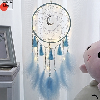 Dream Catcher Gắn Đèn Led Trang Trí