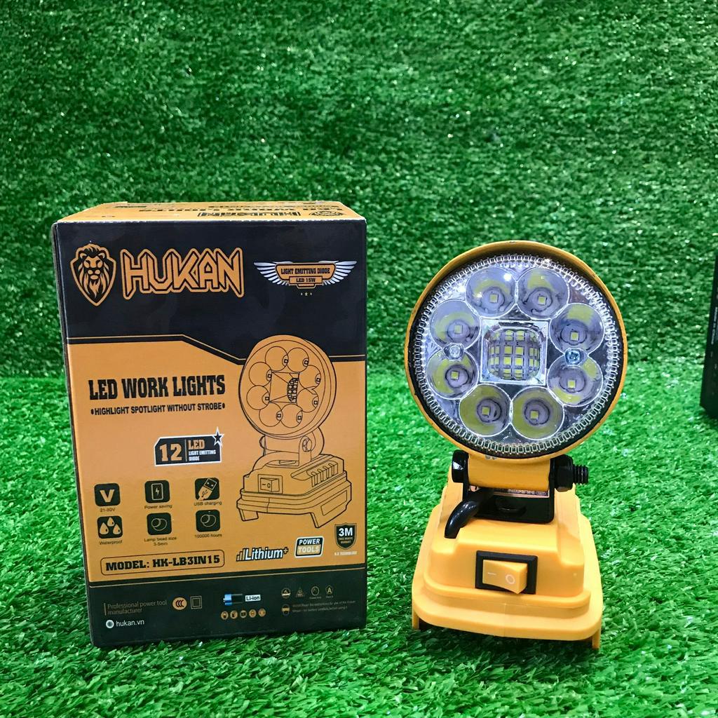 Thân bóng đèn pin LED HUKAN  siêu sáng sử dụng chân pin phổ thông 4cm - Hàng Chính Hãng