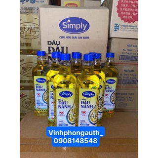 Dầu đậu nành Simply 1L