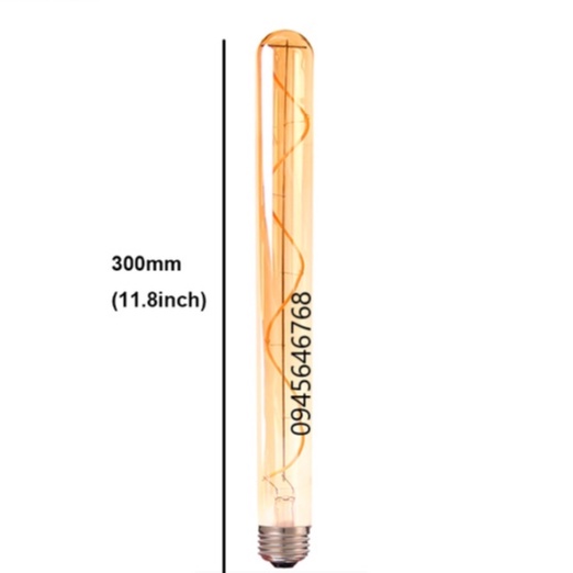 Bóng led Edison T300 4w - 6w  - Xoắn