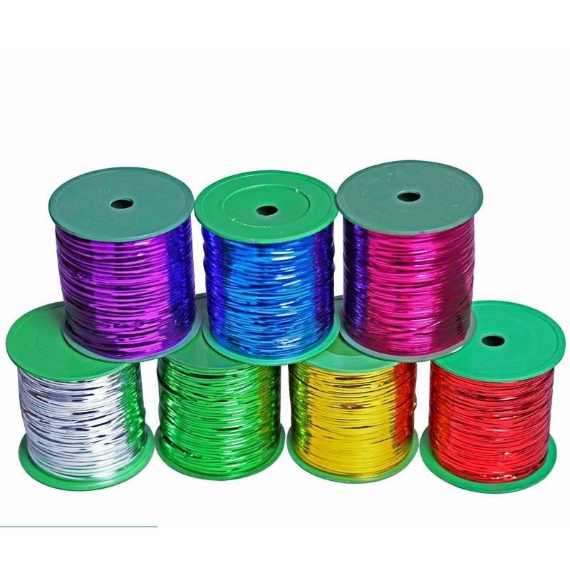Cuộn dây kẽm bọc kim tuyến nhiều màu cuộn lớn buộc túi kẹo, bánh cookie, bánh mì, gói quà tặng, trái thông