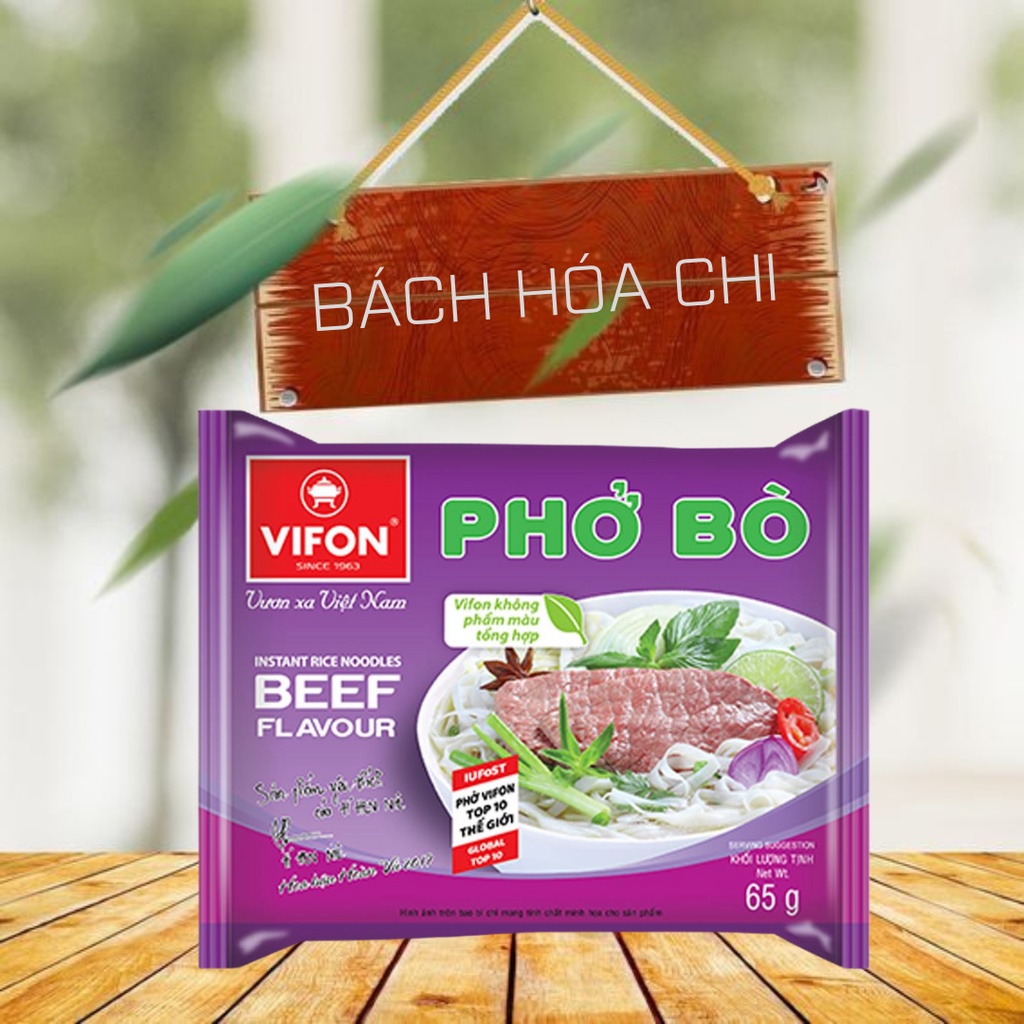 Thùng 30 gói Phở bò Vifon