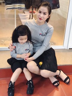 Áo len FILa cho mẹ và bé