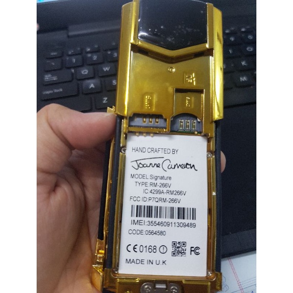 Pin vertu Signature S