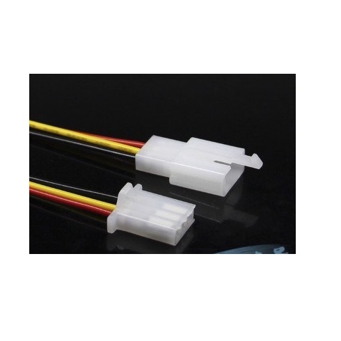 Dây nối nguồn đực cái 20cm Dây nối 2.8mm 2P 3P 4P có khóa-đực/cái