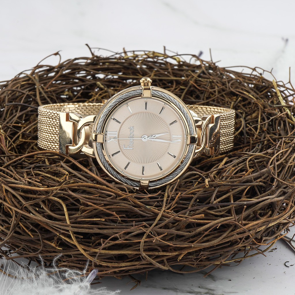 Đồng hồ nữ Freelook Cable Rose Watch FL1165 - Lamy watch