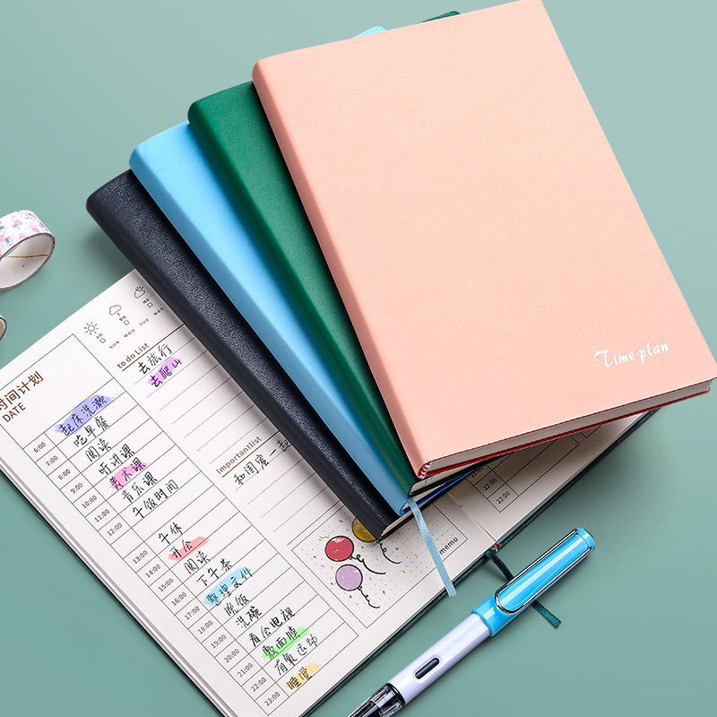 2021Daily Planner Clock-in Time Management Axis365Student Schedule Learning Planning Tablea5 reTv