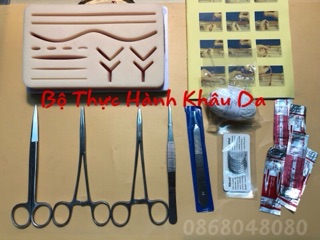 Bộ thực hành khâu da [Tặng sách thực hành]