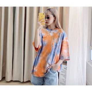 STARROOM Áo phông tie dye (Hồng/Xanh/Cam) AP061933