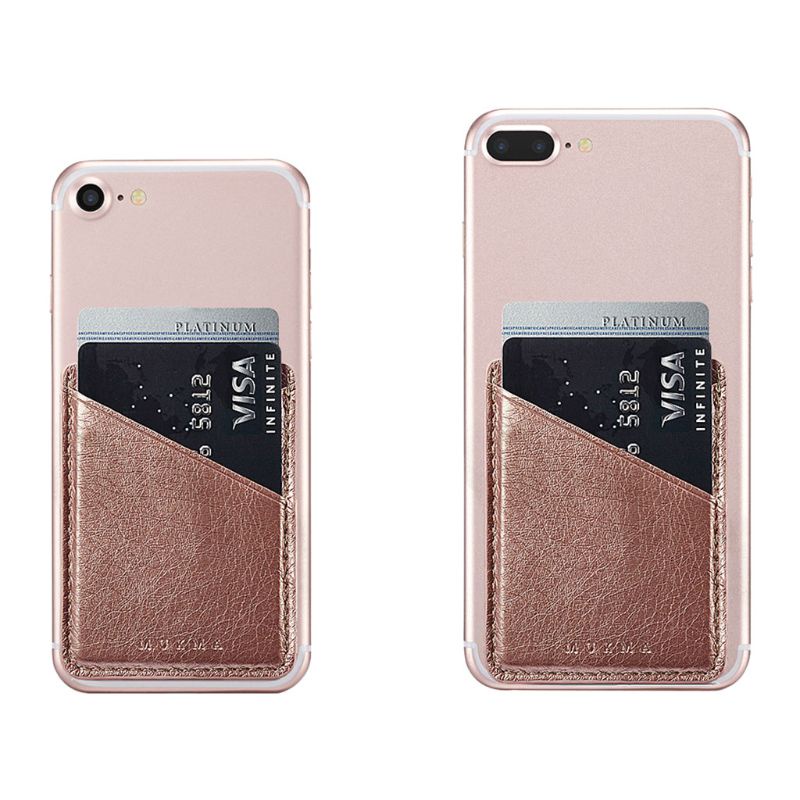 Youyo Ví Da Siêu Mỏng Đựng Thẻ ID / Điện Thoại Dạng Dính