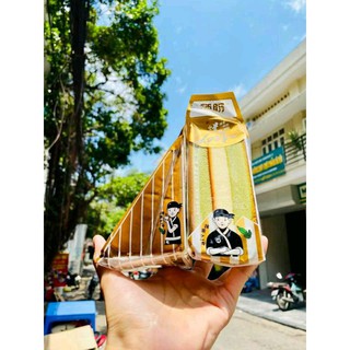 [500gr] BÁNH BÔNG LAN TAM GIÁC vị dâu/ socola/ trà xanh/ mix vị