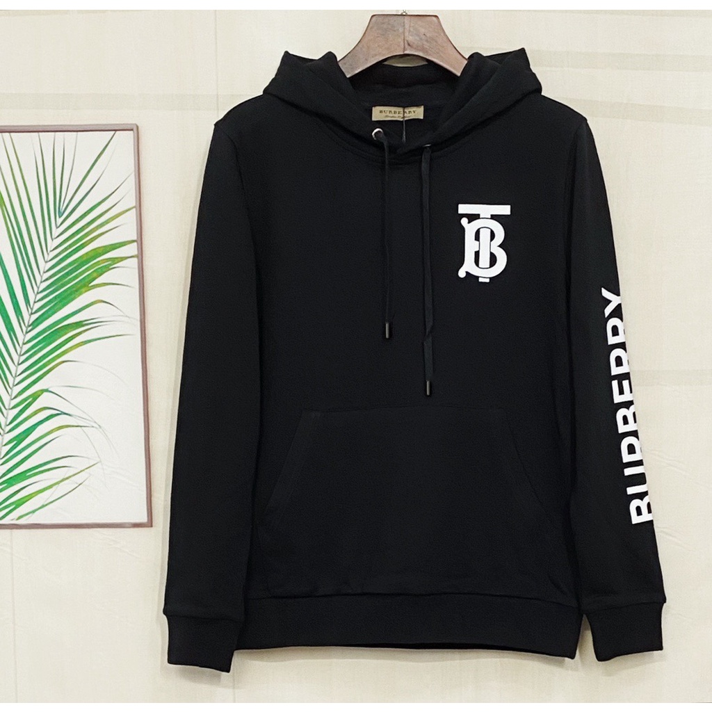 Áo hoodie tay dài phong cách Vintage Burberr 2021 chất lượng cao