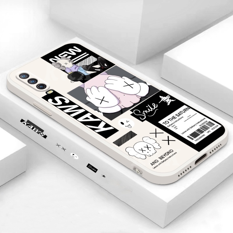 Ốp Điện Thoại TPU Dẻo Hình Kaws Sesame Street Cho Huawei Y6P Y7A Y6 Pro Y7 Pro 2019 Y9S Nova 7i Nova 5T Nova 3i P30 Lite