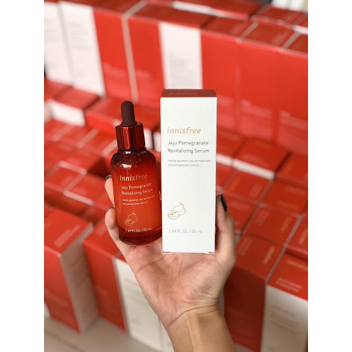 Tinh Chất Làm Sáng Da, Ngăn Chặn Lão Hóa Chiết Xuất Từ Lựu Đỏ Innisfree Jeju Pomegranate Revitalizing Serum 50ml | BigBuy360 - bigbuy360.vn