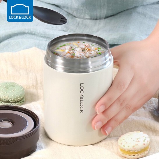 [ Lock&Lock ] Hộp Giữ Nhiệt Đựng Thức Ăn Lock&Lock New Wave Food Jar LHC8024 (500ml)