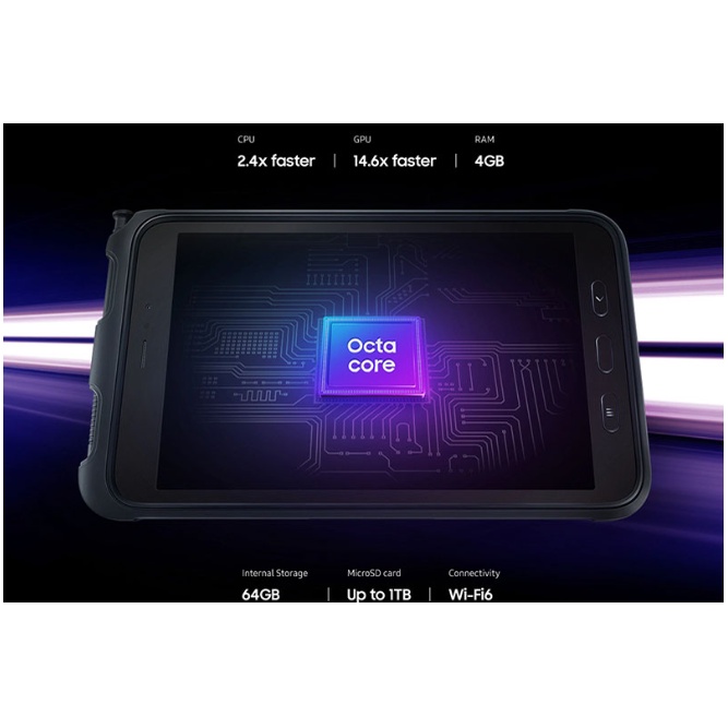 Máy tính bảng siêu bền Samsung Galaxy Tab Active 3 chính hãng nguyên Seal - Active 30.09.2022