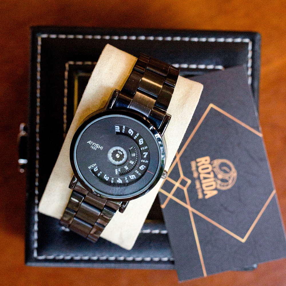 Đồng hồ nam chính hãng đẹp giá rẻ thời trang dây thép chống nước cao cấp Rozida'1 DH10 | BigBuy360 - bigbuy360.vn