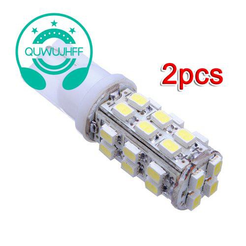 Bộ 2 Đèn Led T10 501 W5W 3528 Smd 28 Bóng 12v Ánh Sáng Trắng